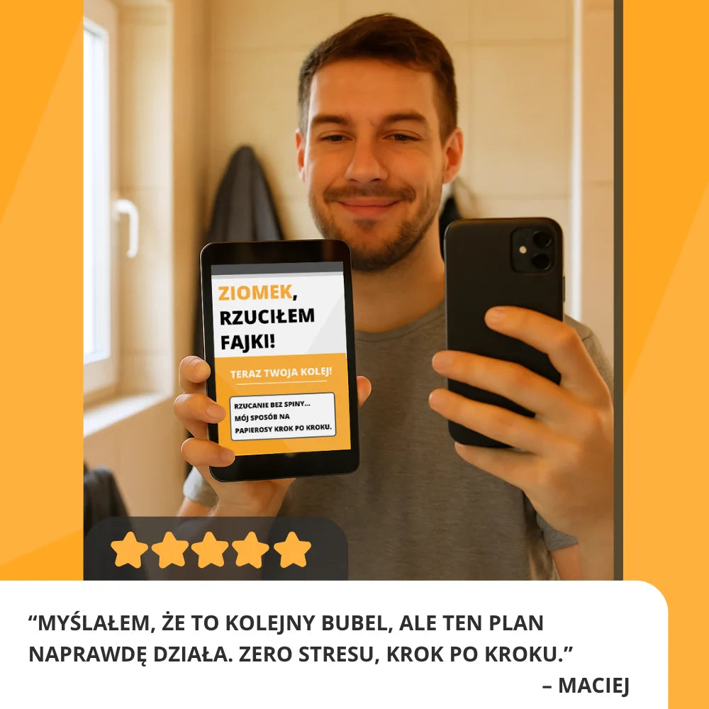 Zestaw: Ziomek, Rzuciłem Fajki! – Do Pobrania