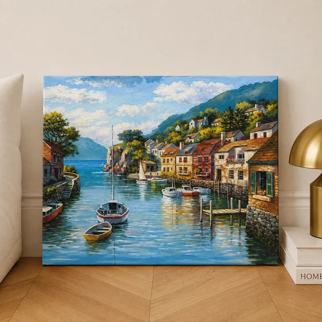 Włoska Przystań 40x50cm