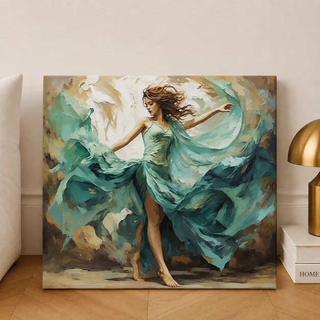 Taniec w Błękicie 40x50cm