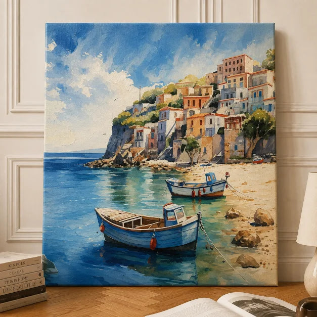 Nadmorskie Miasteczko 40x50cm