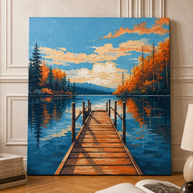 Jesienny Pomost 40x50cm