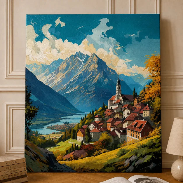 Górska Przystań 40x50cm