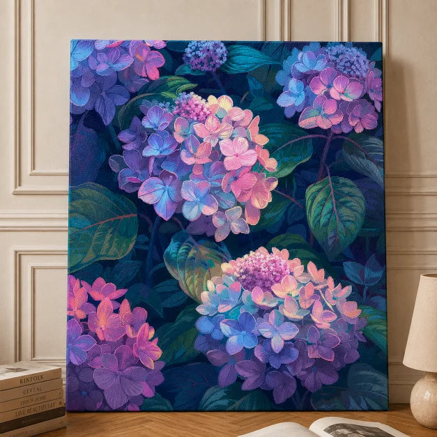 Kwitnące Hortensje 40x50cm