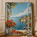 Widok na Lazurowe Wybrzeże 40x50cm